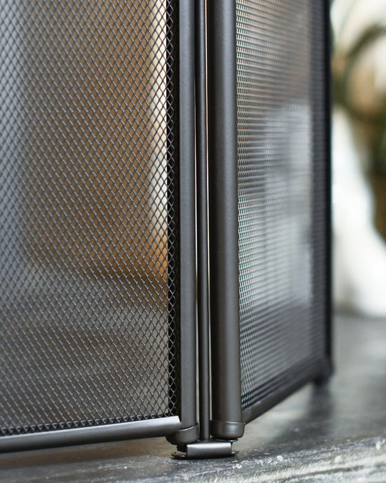 Close Up of Classic Black Mesh Guard 