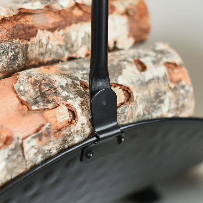 Close Up Of Logs In Basket