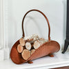    Copper Log Basket With Logs