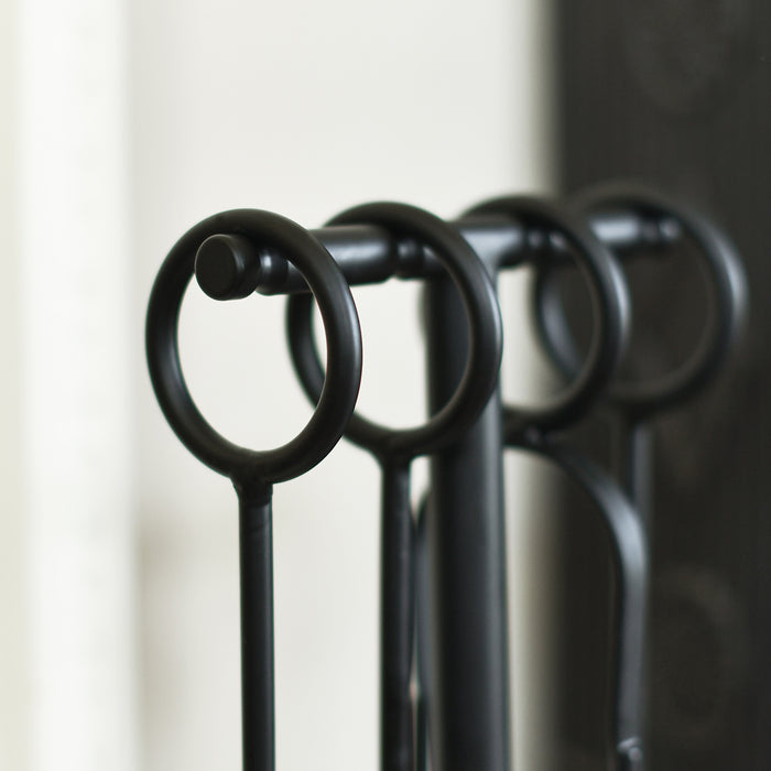 Close Up Of Looped Handles on The Set