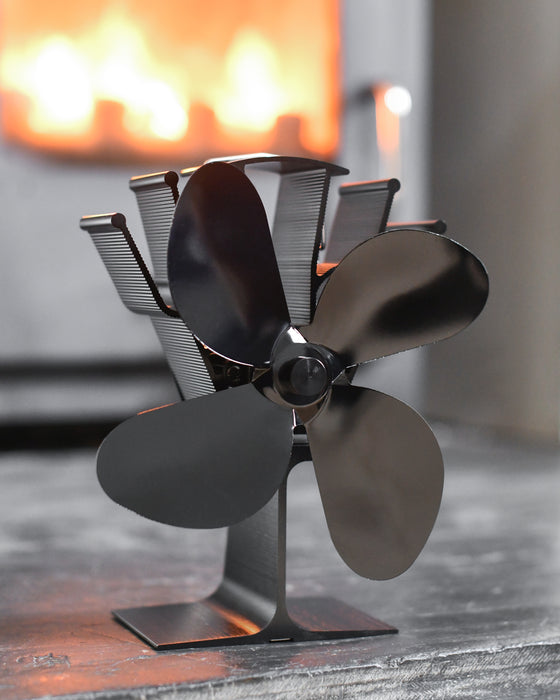 Four Blade Wood Stove Fan 