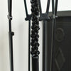 Knotted Twist Black Metal Stand 