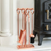 Rose Gold Essential Fireside Tools Set