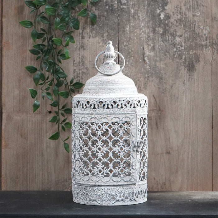 Rustic Wrought Iron Lantern