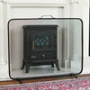    Simplistic Fire Screen With Hand In Situ