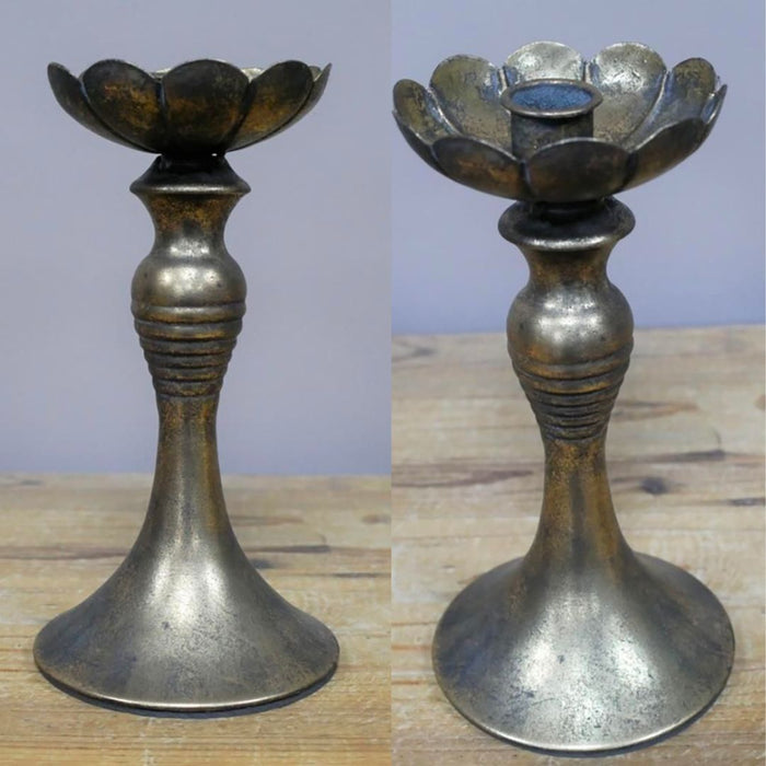 Gold Candle Holder 