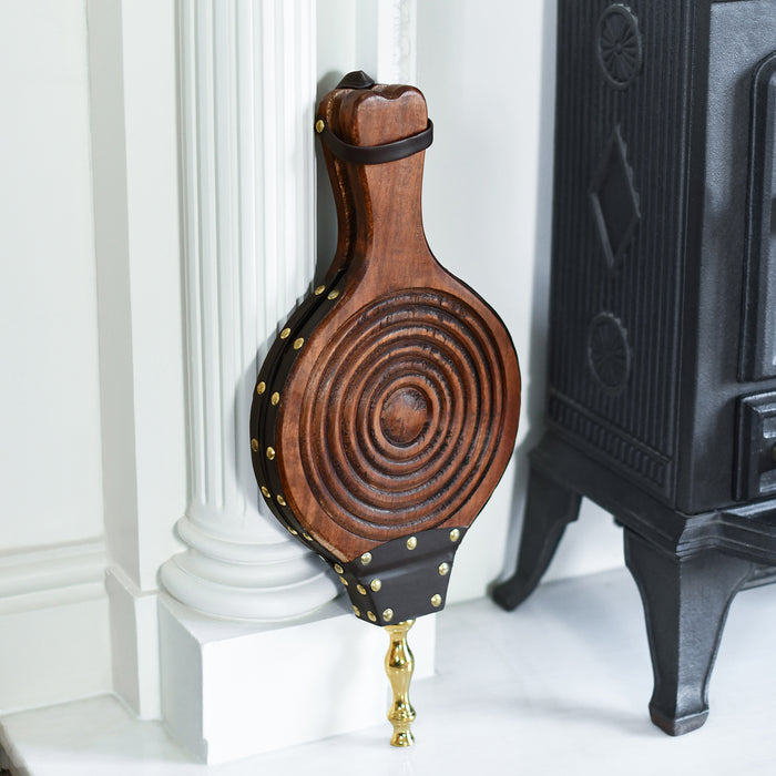    Wooden Fireside Bellows