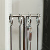 "Apollo" Silver Four Essential Fireside Tools Set H42cm